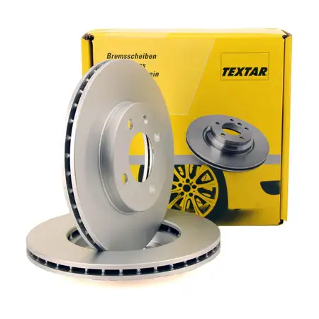 TEXTAR Bremsscheiben f&uuml;r Seat Arosa VW Golf 2 3 Jetta Lupo Passat Polo vorne