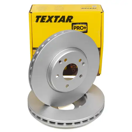 TEXTAR Bremsscheiben Satz Mercedes W203 C208 C209 W210 R170 R171 vorne