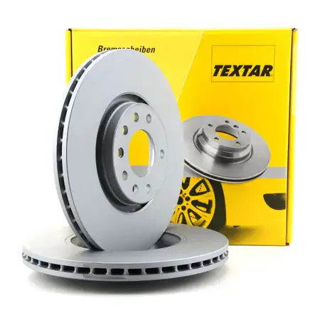 TEXTAR Bremsscheiben Satz f&uuml;r Opel Astra Corsa Vectra Zafira Saab 9-3 9-5 vorne