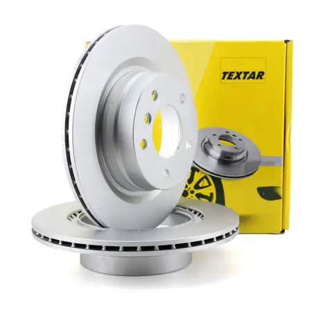 TEXTAR Bremsscheiben Satz f&uuml;r BMW 1er E81 E87 E88 E82 3er E90 E93 E92 E91 hinten