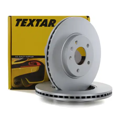 TEXTAR Bremsscheiben Satz f&uuml;r OPEL AMPERA ASTRA J ZAFIRA TOURER C 16 Zoll vorne