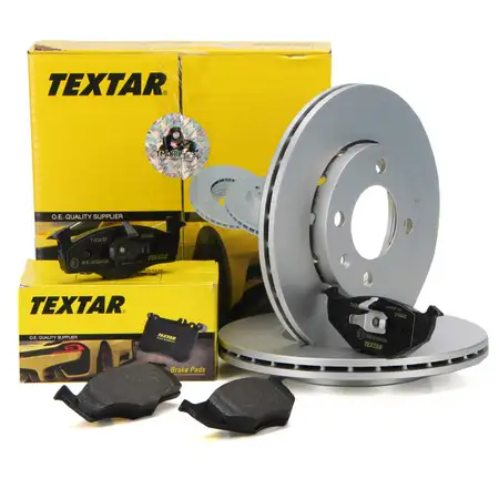 TEXTAR Bremsscheiben + Bremsbel&auml;ge SEAT AROSA (6H) VW LUPO POLO (6N1 6N2) vorne