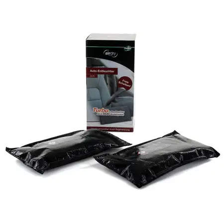 THOMAR AirDry Turbo DUO Luftentfeuchter Auto-Entfeuchter Satz 2x 600g PKW 604230