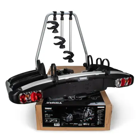 THULE EuroClassic G6 929 Fahrradtr&auml;ger AHK Kupplungstr&auml;ger f&uuml;r 3 Fahrr&auml;der