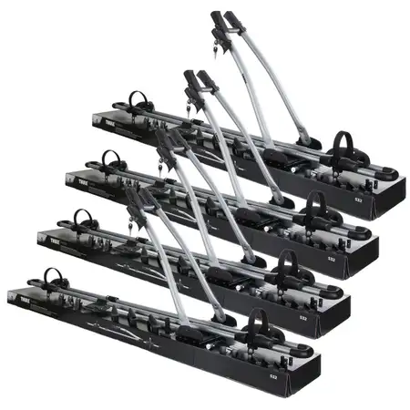 4x Fahrradtr&auml;ger Dachtr&auml;ger Fahrradhalter THULE FreeRide Free Ride 532