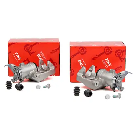 2x TRW BHQ247 + BHQ248 Bremssattel Bremszange RENAULT SCENIC II (EPACK) hinten