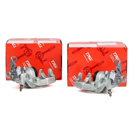 2x TRW Bremssattel CITROEN C8 f&uuml;r FIAT ULYSSE LANCIA PHEDRA PEUGEOT 607 hinten