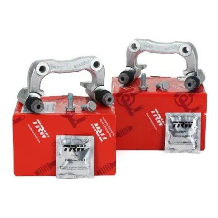 2x TRW Halter Bremssattel BDA589 + BDA590 AUDI SEAT SKODA VW hinten links rechts
