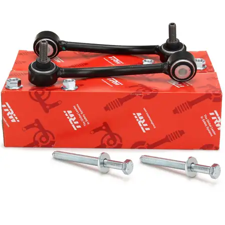 2x TRW Koppelstange Stabistange PORSCHE Cayenne 92A 9PA AUDI Q7 4L VW Touareg 7L 7P hinten
