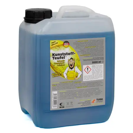 TUGA Kunststoff-Teufel Universalreiniger Kunststoffreiniger INTENSIV 5000ml 5L