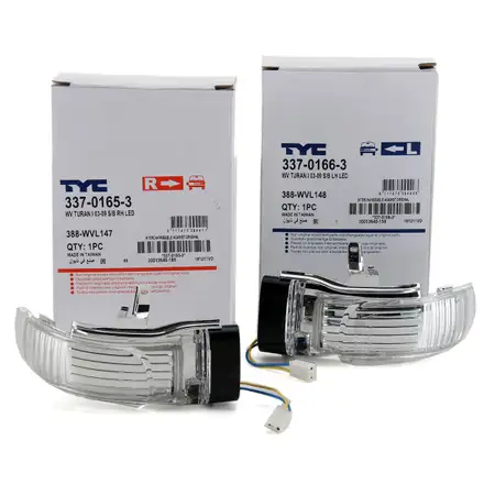 2x TYC Blinkleuchte Blinker Au&szlig;enspiegel LED f&uuml;r VW TOURAN (1T1 1T2) bis 05.2009