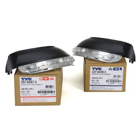2x TYC Blinkleuchte Blinker + Bodenleuchte LED f&uuml;r VW JETTA IV PASSAT CC EOS