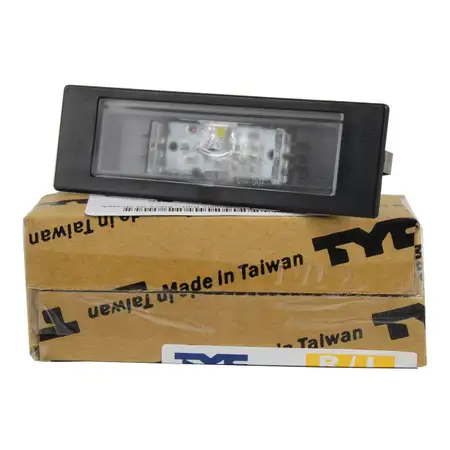 TYC Kennzeichenleuchte LED f&uuml;r BMW E81 E87 F20 F21 F12 F13 F06 Z4 E89 i3 hinten