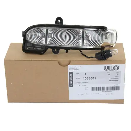 ULO Blinker Au&szlig;enspiegel LED f&uuml;r MERCEDES E-KLASSE W211 S211 bis 2006 links