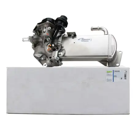 VALEO AGR Ventil Abgask&uuml;hler K&uuml;hlk&ouml;rper AUDI A4 B8 A5 8T 8F A6 C7 Q5 8R 2.0 TDI