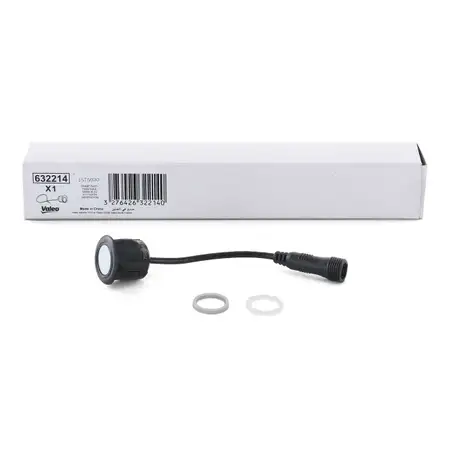 VALEO Beep&amp;Park Sensor 632214 Sensor f&uuml;r Einparkhilfe Parksensor PDC LACKIERBAR
