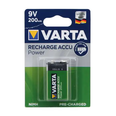 VARTA Batterie Akku Ready2Use E-BLOCK 8,4 V HR9V 200mAh