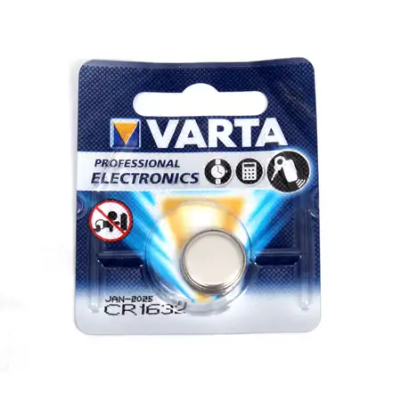 VARTA Knopfzelle Knopfbatterie Batterie 3V CR1632