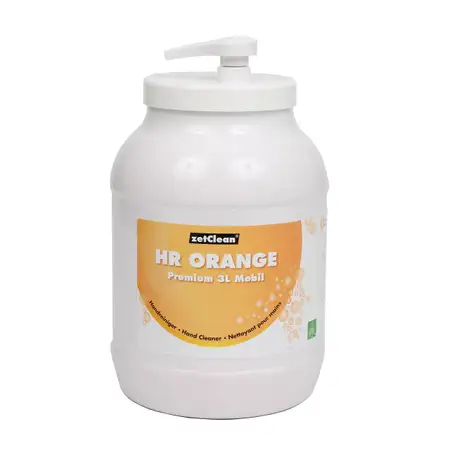 ZVG Handreiniger Handwaschpaste KFZ Industrie Orange Premium 3L 3 Liter