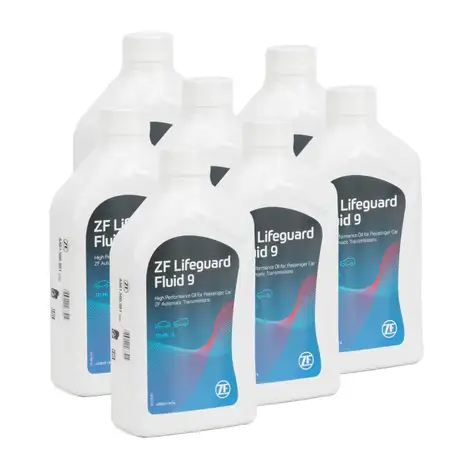 ZF PARTS Getriebe&ouml;l Automatikgetriebe&ouml;l LifeGuard FLUID 9 HP - 7x 1 Liter