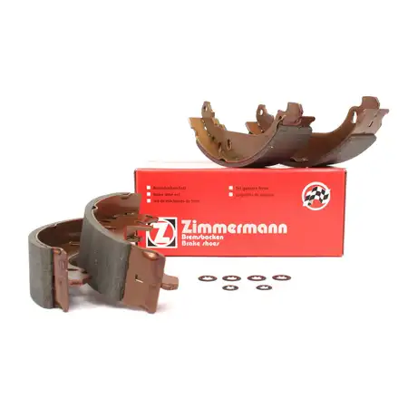 ZIMMERMANN Bremsbacken f&uuml;r Renault 11 19 21 9 Clio I II Rapid Super 5 Twingo I