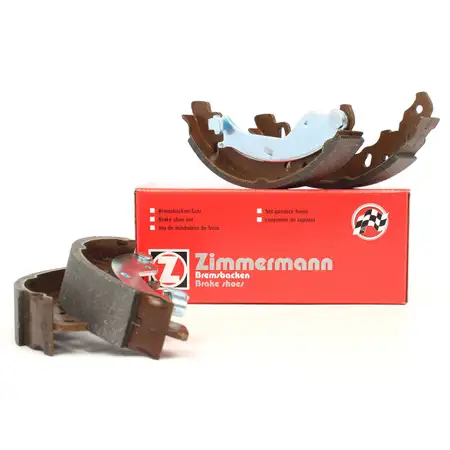 ZIMMERMANN Bremsbacken Satz f&uuml;r Fiat 500 (312) Panda (169) Ford KA (RU8)