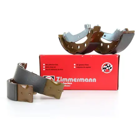 ZIMMERMANN Bremsbacken Satz f&uuml;r Nissan Kubistar (X76) Renault Kangoo / Rapid