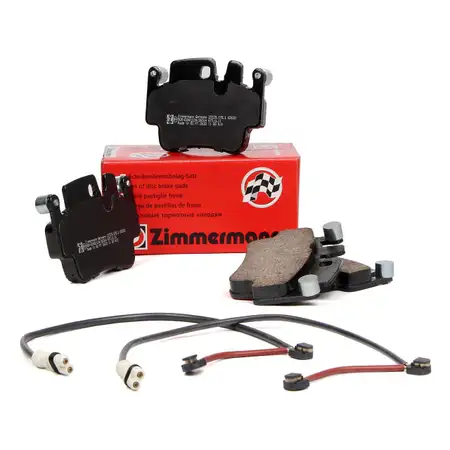 ZIMMERMANN Bremsbel&auml;ge + Wako PORSCHE 996 Carrera Turbo GT3 GT2 vorne / hinten
