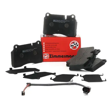 ZIMMERMANN Bremsbel&auml;ge + Wako AUDI RS3 (8P) TTRS (8J) SEAT LEON Cupra (5F) vorne