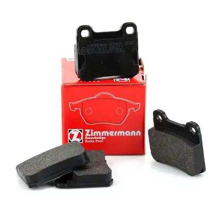 ZIMMERMANN Bremsbel&auml;ge Bremsbelagsatz Mercedes 190 W201 ohne ASR hinten