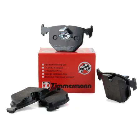 ZIMMERMANN Bremsbel&auml;ge Bremskl&ouml;tze f&uuml;r BMW 3er E46 5er E39 E38 X3 X5 Z4 Z8 hinten