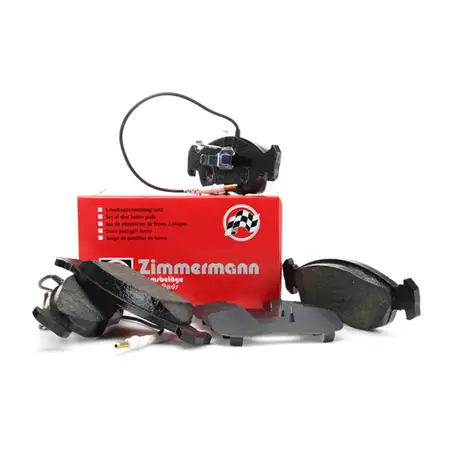 ZIMMERMANN Bremsbel&auml;ge Bremsbelagsatz + Wako f&uuml;r Peugeot 306 bis 04.1997 vorne