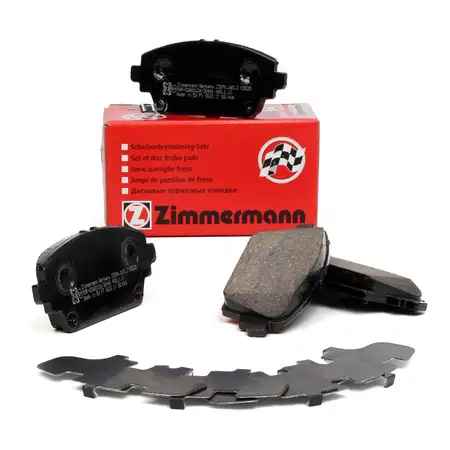 ZIMMERMANN Bremsbel&auml;ge HONDA ACCORD VI NISSAN ALMERA TINO V10 PRIMERA P12 vorne