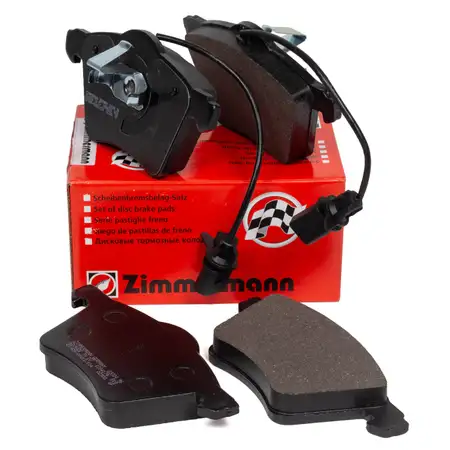 ZIMMERMANN Bremsbel&auml;ge + Wako f&uuml;r VW TRANSPORTER T4 16 Zoll PR-1LB vorne