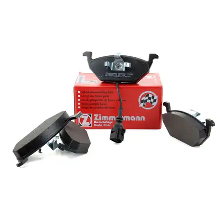 ZIMMERMANN Bremsbel&auml;ge + Wako f&uuml;r AUDI A2 A3 SEAT SKODA VW GOLF 4 5 6 POLO vorne