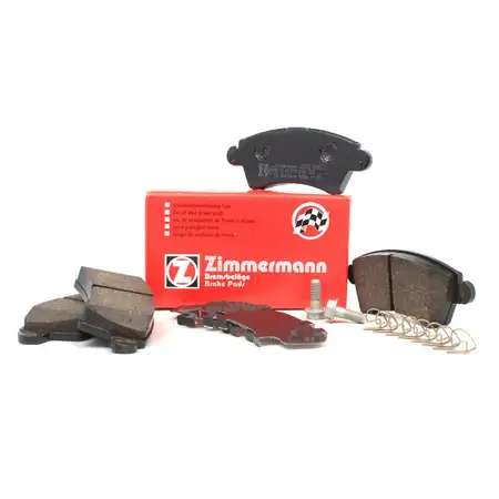 ZIMMERMANN Bremsbel&auml;ge Bremsbelagsatz Citroen Xsara Coupe f&uuml;r Peugeot 206 vorne