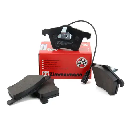 ZIMMERMANN Bremsbel&auml;ge + Warnkontakt FORD GALAXY SEAT ALHAMBRA VW SHARAN vorne
