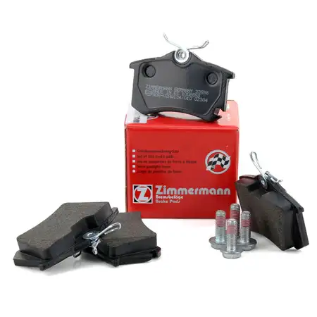 ZIMMERMANN Bremsbel&auml;ge Bremskl&ouml;tze f&uuml;r Audi Citroen Peugeot Seat Skoda VW hinten