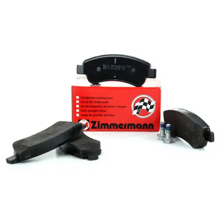 ZIMMERMANN Bremsbel&auml;ge Bremskl&ouml;tze Citroen C2 C3 C4 f&uuml;r Peugeot 206 207 307 vorne