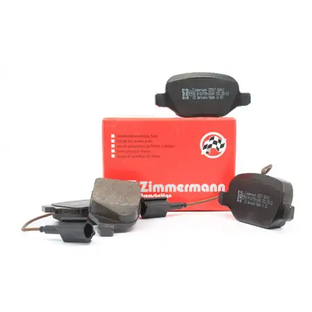 ZIMMERMANN Bremsbel&auml;ge Bremsbelagsatz + Wako Alfa Romeo Mito (955) hinten