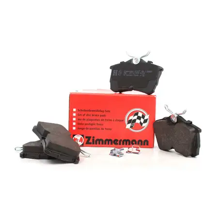 ZIMMERMANN Bremsbel&auml;ge Bremsbelagsatz Bremskl&ouml;tze f&uuml;r Honda Accord VI VII hinten