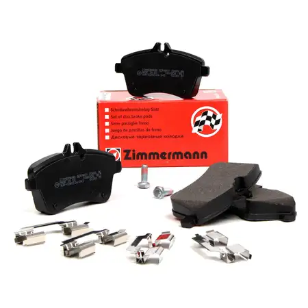 ZIMMERMANN Bremsbel&auml;ge Bremsbelagsatz Mercedes A-Klasse W169 B-Klasse W245 vorne