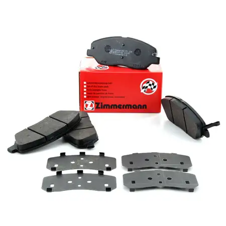 ZIMMERMANN Bremsbel&auml;ge Bremskl&ouml;tze f&uuml;r Hyundai Santa FE I II Kia Sorento II vorne