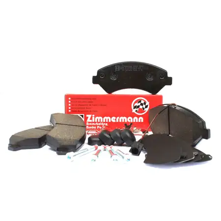 ZIMMERMANN Bremsbel&auml;ge + Wako CITROEN JUMPER f&uuml;r FIAT DUCATO PEUGEOT BOXER vorne
