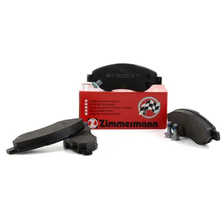 ZIMMERMANN Bremsbel&auml;ge Bremskl&ouml;tze Bremskl&ouml;tze f&uuml;r Opel Corsa D 1.4 1.7CDTI vorne