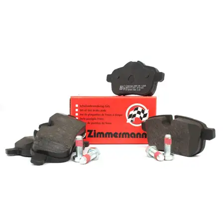 ZIMMERMANN Bremsbel&auml;ge Bremskl&ouml;tze f&uuml;r BMW Z4 E89 sDrive18-35is 156-340 PS hinten