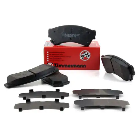ZIMMERMANN Bremsbel&auml;ge Bremskl&ouml;tze Bremskl&ouml;tze f&uuml;r Mazda 6 (GH) ab 08.2007 vorne
