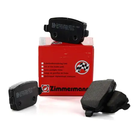ZIMMERMANN Bremsbel&auml;ge FORD Focus II 2.5 RS Galaxy Kuga I Mondeo IV S-Max hinten 1756395