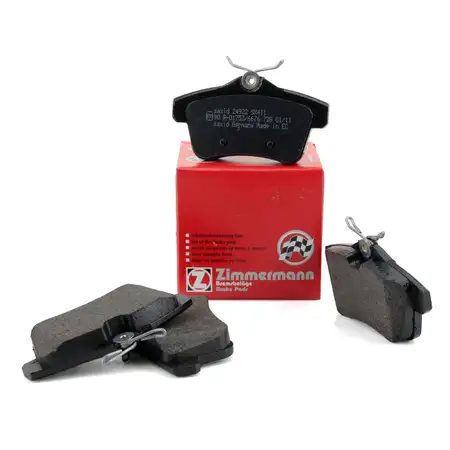 ZIMMERMANN Bremsbel&auml;ge Bremsbelagsatz C4 DS4 DS5 3008 308 5008 508 RCZ hinten
