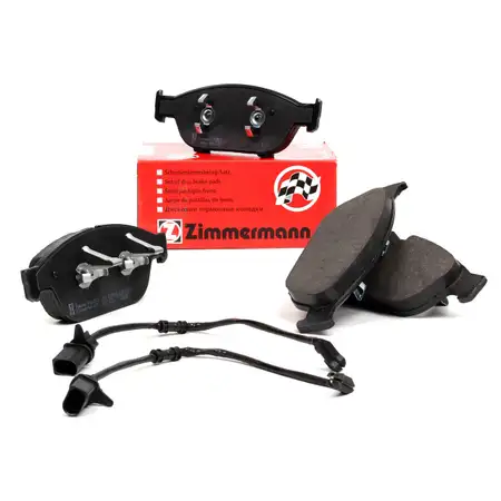 ZIMMERMANN Bremsbel&auml;ge Bremskl&ouml;tze + Wako f&uuml;r Audi A6 (C7) A7 (4G) A8 (4H) vorne